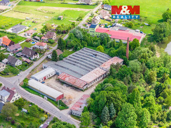 Prodej výrobního objektu, 6921 m², Bílá Třemešná