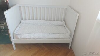 Dětská postýlka IKEA SUNDVIK bílá 60x120cm