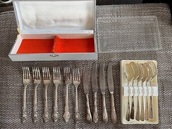Sada příborů z alpaky