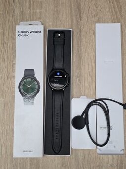 Samsung Galaxy Watch6 Classic 47mm LTE – výborný stav