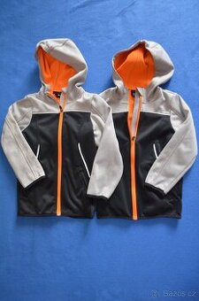 Podzimní bundy Crivit 110-116 dvojčata