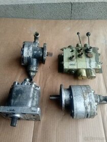 Hydraulické čerpadla a rozvaděč