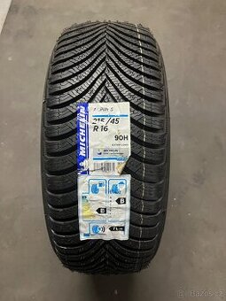 4ks NOVÉ ZIMNÍ PNEUMATIKY MICHELIN ALPIN 5 215/45/16 90H 215