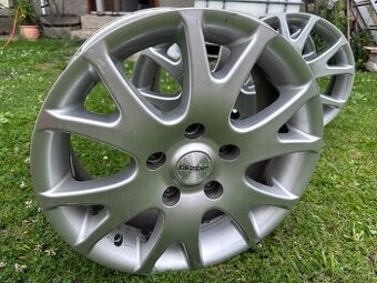 Alu kola kvalitní značky Dezent 17x7,5 nepoškozena