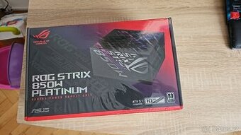 ASUS ROG STRIX 850W PLATINUM 10 let záruka