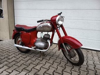 Prodám Jawa-ČZ 125-355 rok 1956, bez TP a SPZ. po GO motoru