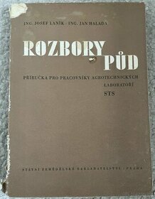 Rozbory půd - Josef Laník, Jan Halada