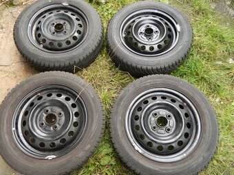 kola 4x100 Toyota Aygo+zimní pneu+senzory tlaku