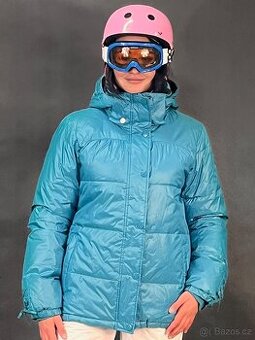 SKVĚLÁ dámská lyžařská PÉŘOVÁ BUNDA ROXY za SUPER CENU