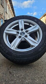 ALU kola Škoda Yeti R16 5x112 včetně pneumatik Par