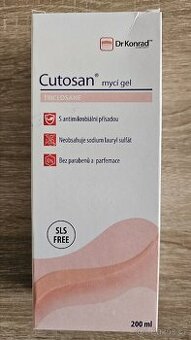 Dr. Konrad Cutosan mycí gel 200 ml - nový