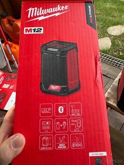 Milwaukee AKU rádio M12 RCDAB+-0 , záruka do 03/27
