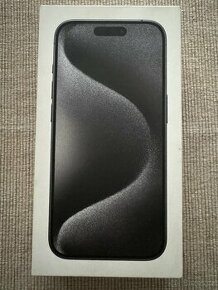 Apple Iphone 15 Pro 128 GB, black titanium, nerozbalený