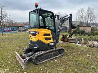 Volvo Ecr25D rok 2018 Minibagr 2.5T + 2x lžíce