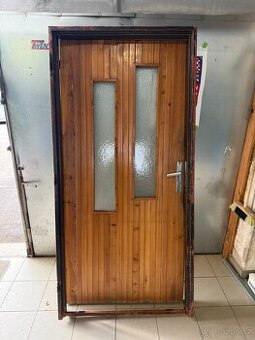 Levé venkovní dveře 90cm