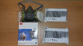 Polomaska 3M 6x ABEK1 filtry