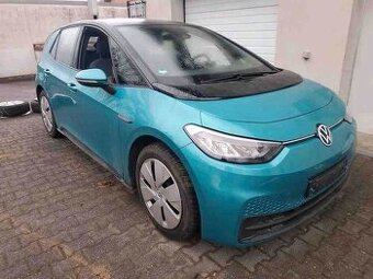 VW ID.3 elektro 150kw model 2020/LED/tempomat/výhřev/62kwh
