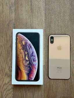 iPhone XS, Gold, 64 GB