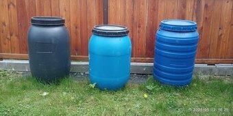 Prodám plastové sudy 200 litrů