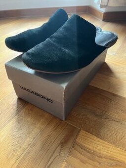 Černé semišové pantofle Vagabond Ayden