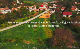 Prodej stavebního pozemku 632,5 m2 v Kyjově-Bohuslavicích, l