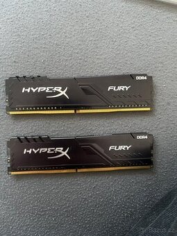 KINGSTON HyperX Fury 2x4GB DDR4 3200MHz