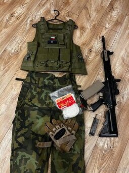 Airsoft set + zdarma vybaveni