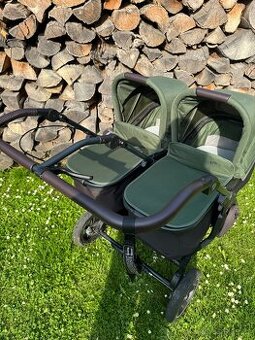 Dvojčecí kočár TFK DUO 2 2023 olive