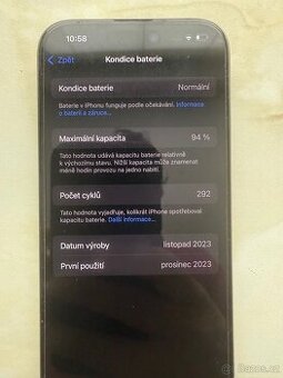 iPhone 15 pro 256gb