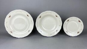 Vánoční porcelánová sada talířů, 18d. Sada talířů NOVÁ