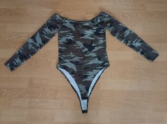 Body dámské maskáčové bavlněné Zn: CROPP velikost S