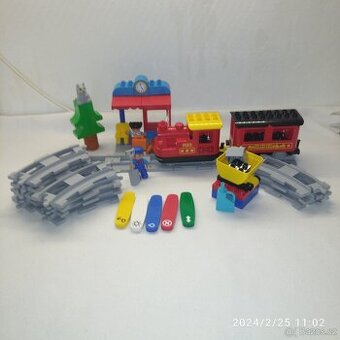 Lego duplo 10874 Parní vláček