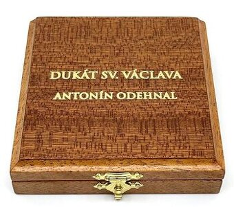 Svatováclavský dukát 1923/2022 - soutěžní návrh A.Odehnala