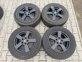 4x al kola 5x114.3 16 + pneu zimní 215/65 R16C