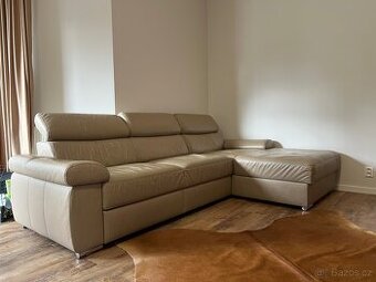 Kožená sedací souprava