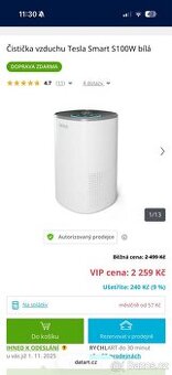 Čističky vzduchu Tesla 2ks