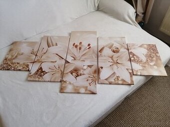 Nástěnný obraz lilie - jako nové