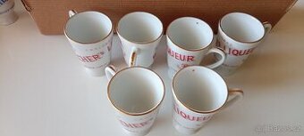 Sběratelské retro panáky pepřenka a slánka Becher liquer