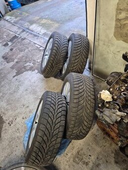 Alukola a zimní pneu 16"Orginál Mercedes W205 , 5×112 6,5J×