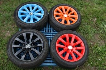 paradni barevna alu R17 original VW 5x112 a Audi Skoda Seat