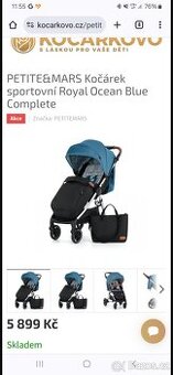 Sportovní kočárek petite&mars