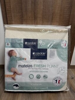 Skládací cestovní matrace Candide Tencel - vel. 60x120cm