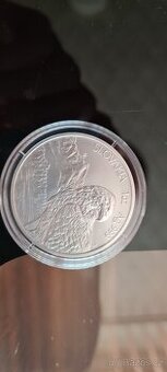 Prodám stříbrná investiční mince 1 OZ Orel 2021 - UNC
