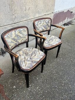 Thonet 2x židle - křesílko