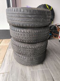 5x114,3 plechové disky s letními pneu