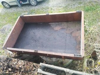 železná vana - nádrž