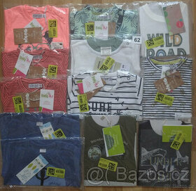 NOVÁ chlapecká trička vel.62-74 25Kč/ks