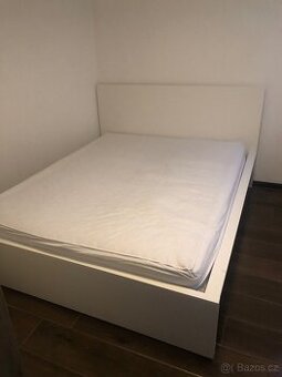 MALM Rám postele, 2 úložné díly