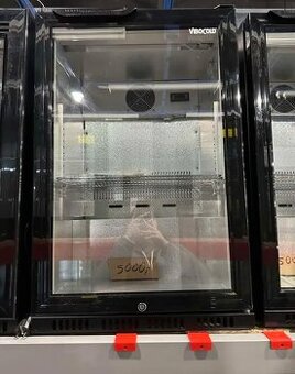 Chladící skříňka černá, křídlové dveře