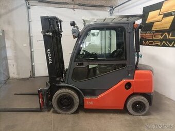 Vysokozdvižný vozík Toyota 25 s pozicionerem Diesel